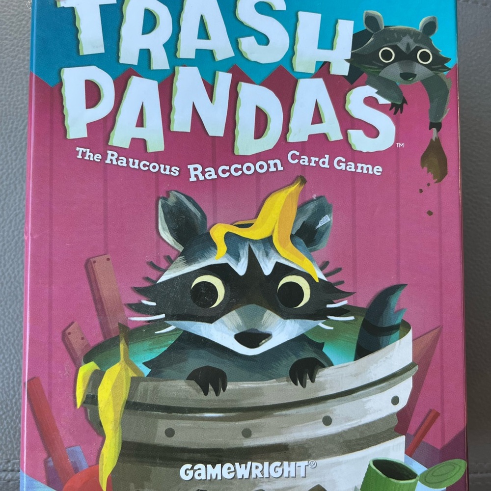 Trash Pandas Card Game by Gamewright - Pink Cover